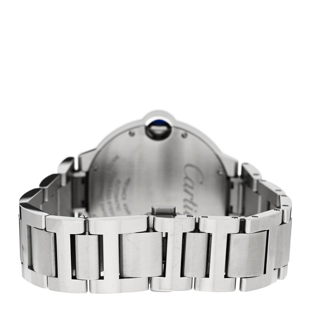 Stainless Steel 40mm Ballon Bleu De Cartier Automatic Watch Blue