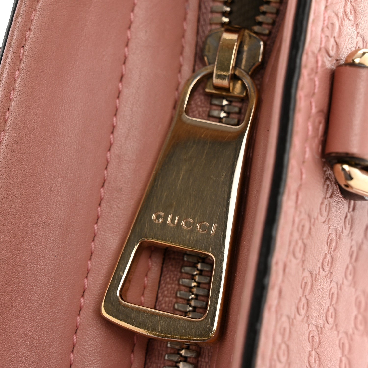 Microguccissima Small Bree Tote Soft Pink