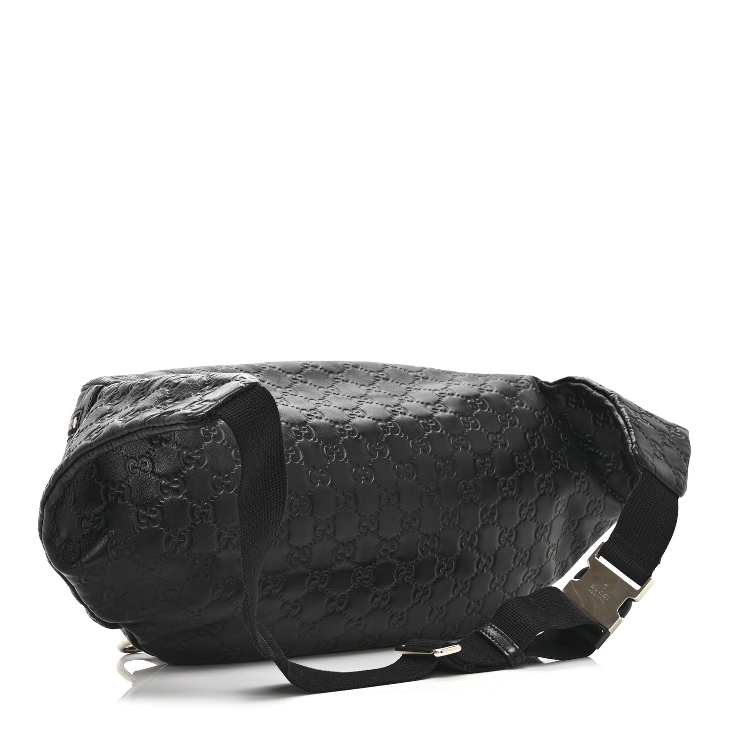 Guccissima Web Belt Bag Black
