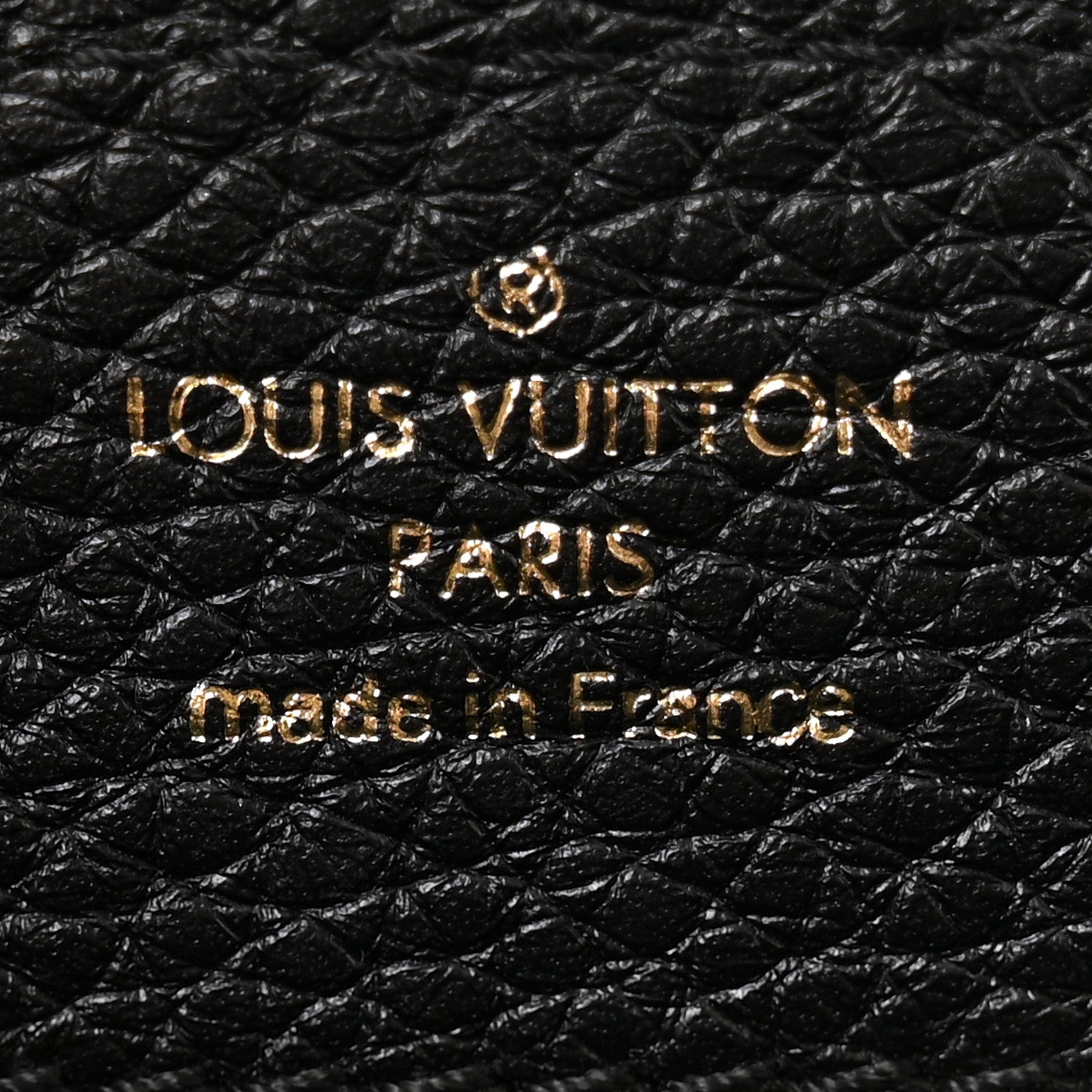 Taurillon Ayers Mini Capucines  Black