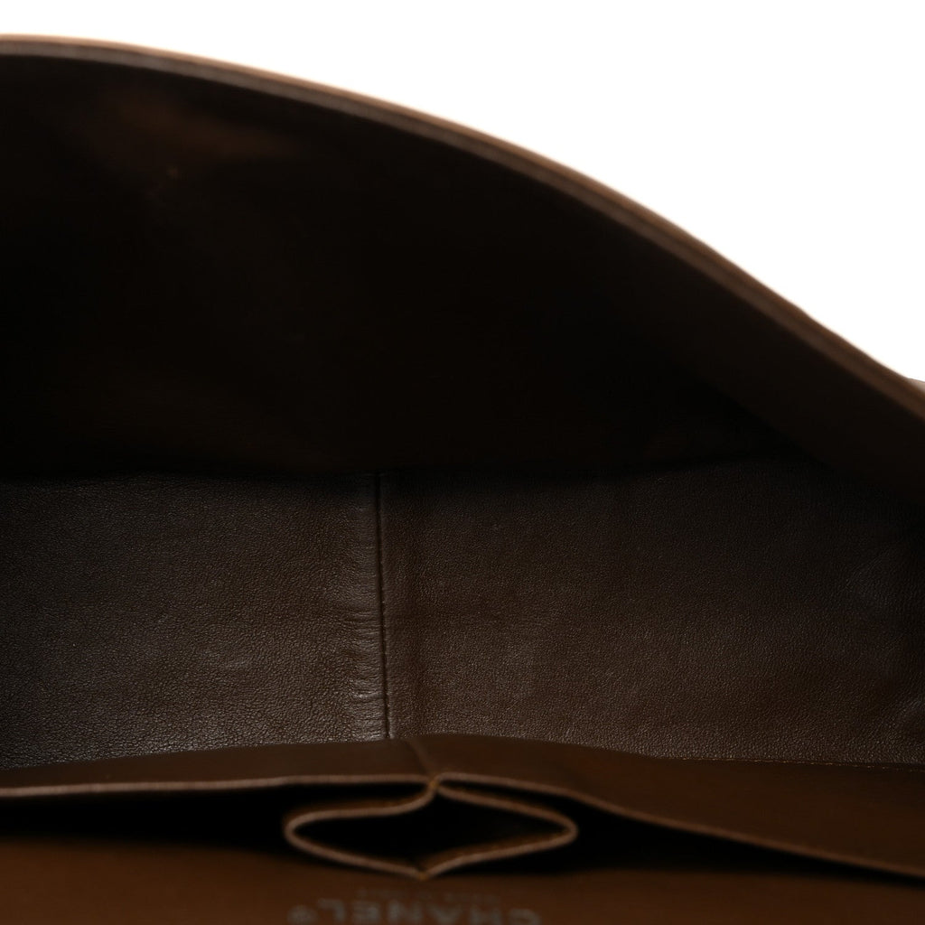 Metallic Aged Calfskin Quilted 2.55 Reissue 227 Flap Bronze