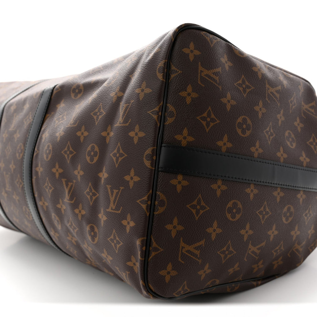 Monogram Macassar Keepall Bandouliere 55