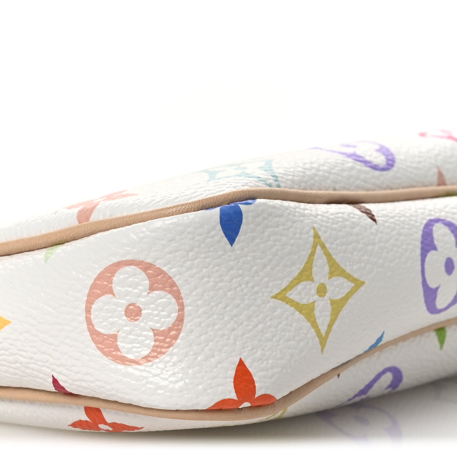 LV X TM Monogram Multicolor Pochette Accessories White