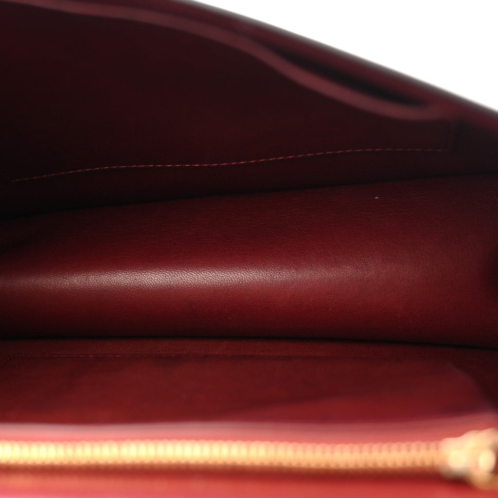 Sleek Calfskin The Sofia 10 Crossbody Black