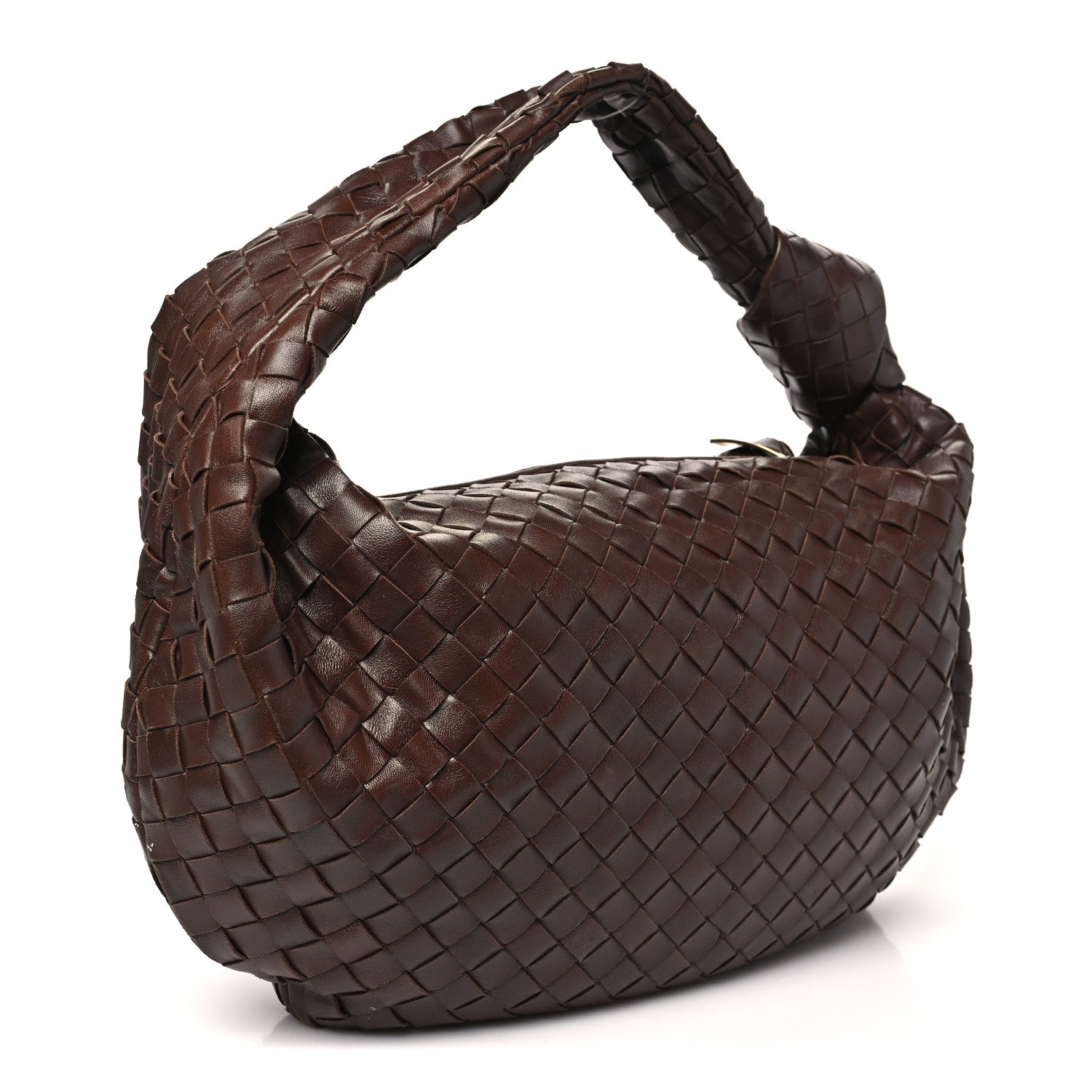 Nappa Intrecciato Small Jodie Brown
