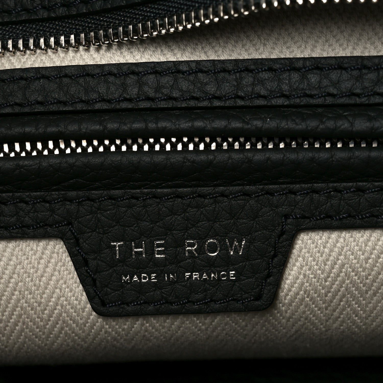 Matte Grained Calfskin Marlo 14 Dark Pine