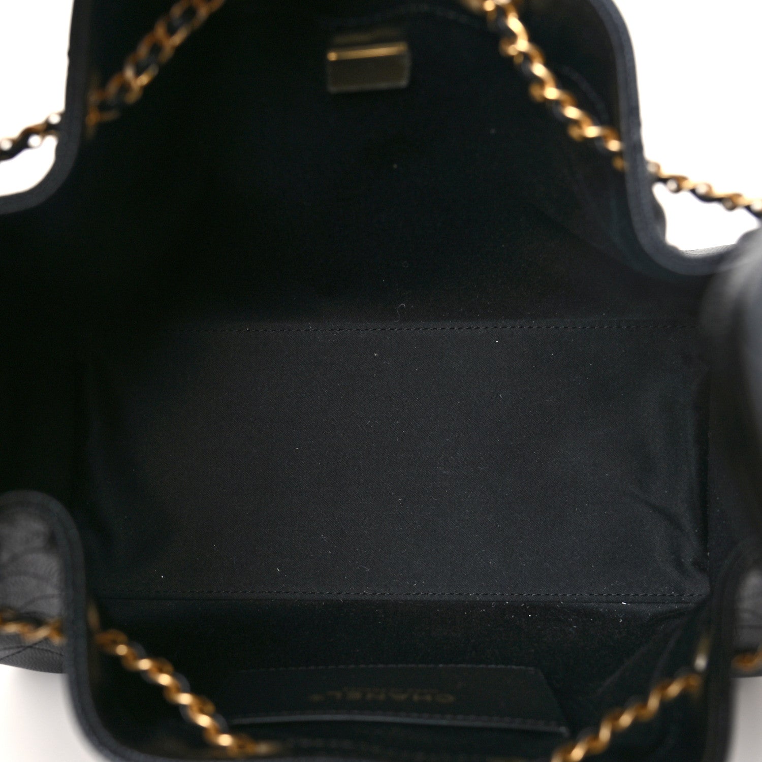 Caviar Quilted Small Chanel 25 Handbag Black