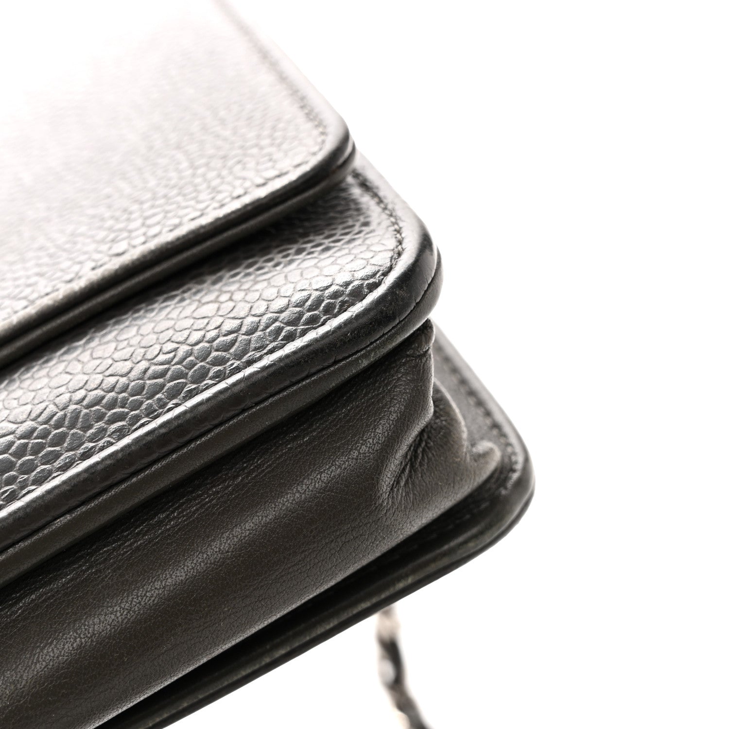 Caviar Timeless CC Wallet on Chain WOC Grey