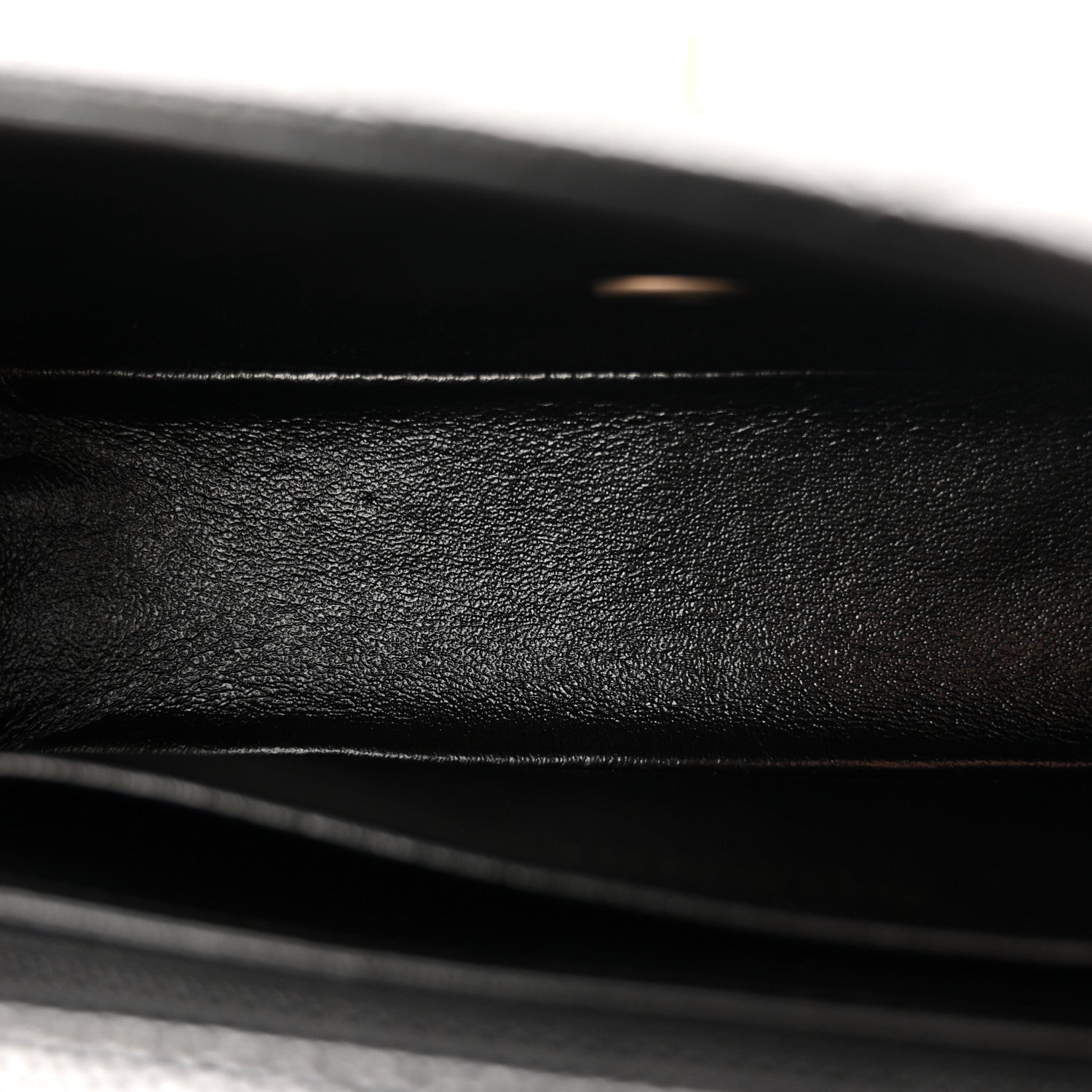 Caviar Quilted Mini Rectangular Flap Black