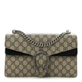 GG Supreme Monogram Small Dionysus Shoulder Bag Black
