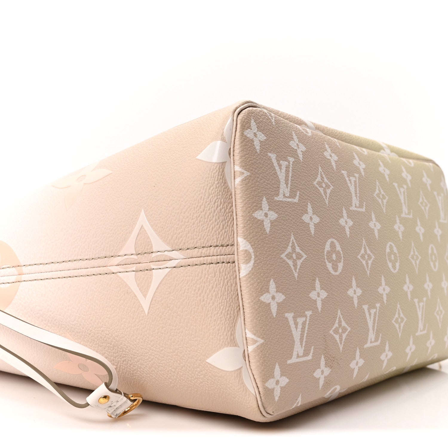 Monogram Giant Spring In The City Neverfull MM Sunset Kaki