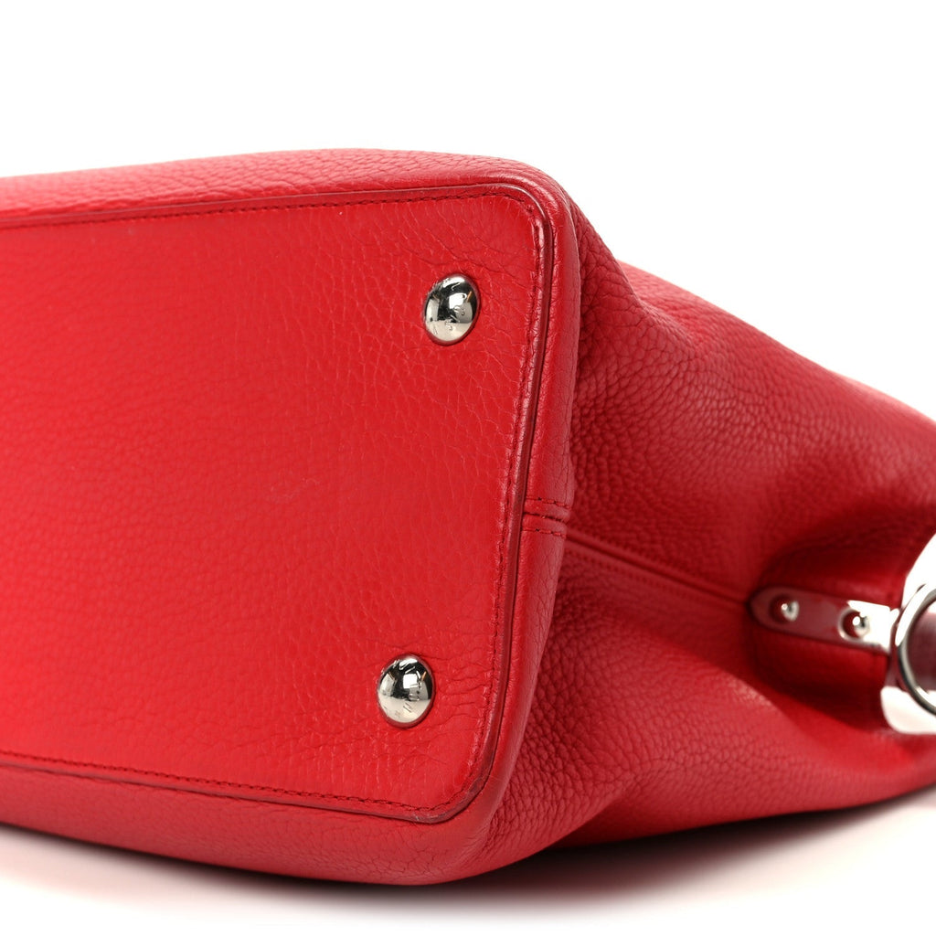 Taurillon Capucines MM  Coquelicot