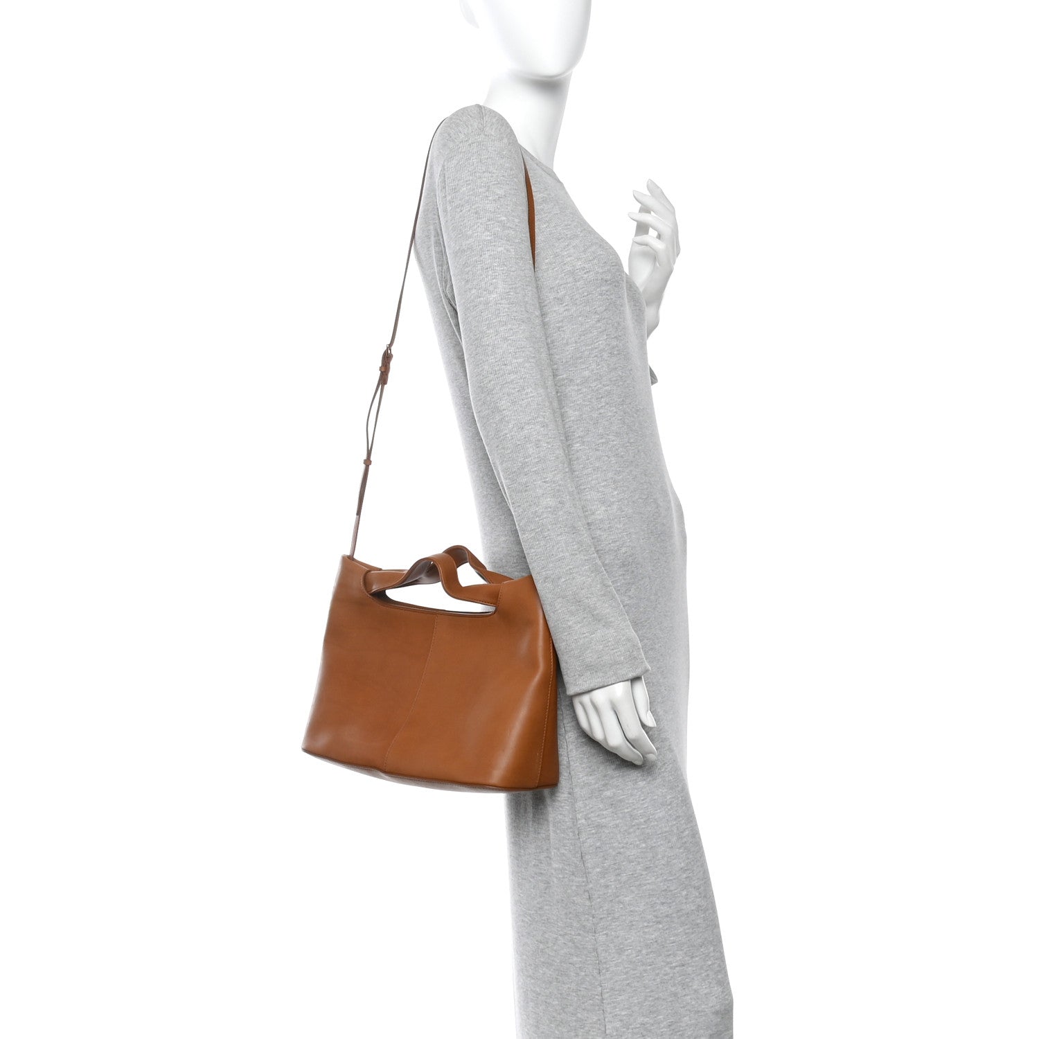 Saddle Calfskin Camdem Shoulder Bag Cuir