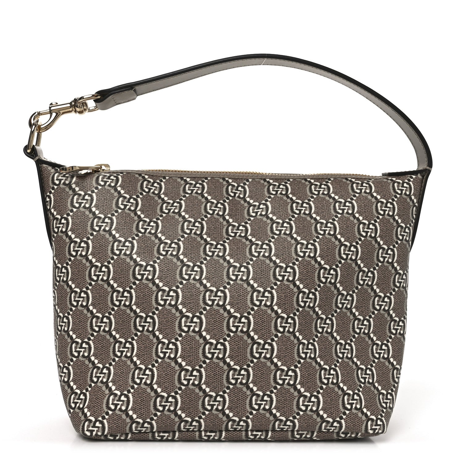 GG Shadow Monogram Super Mini Ophidia Shoulder Bag Taupe
