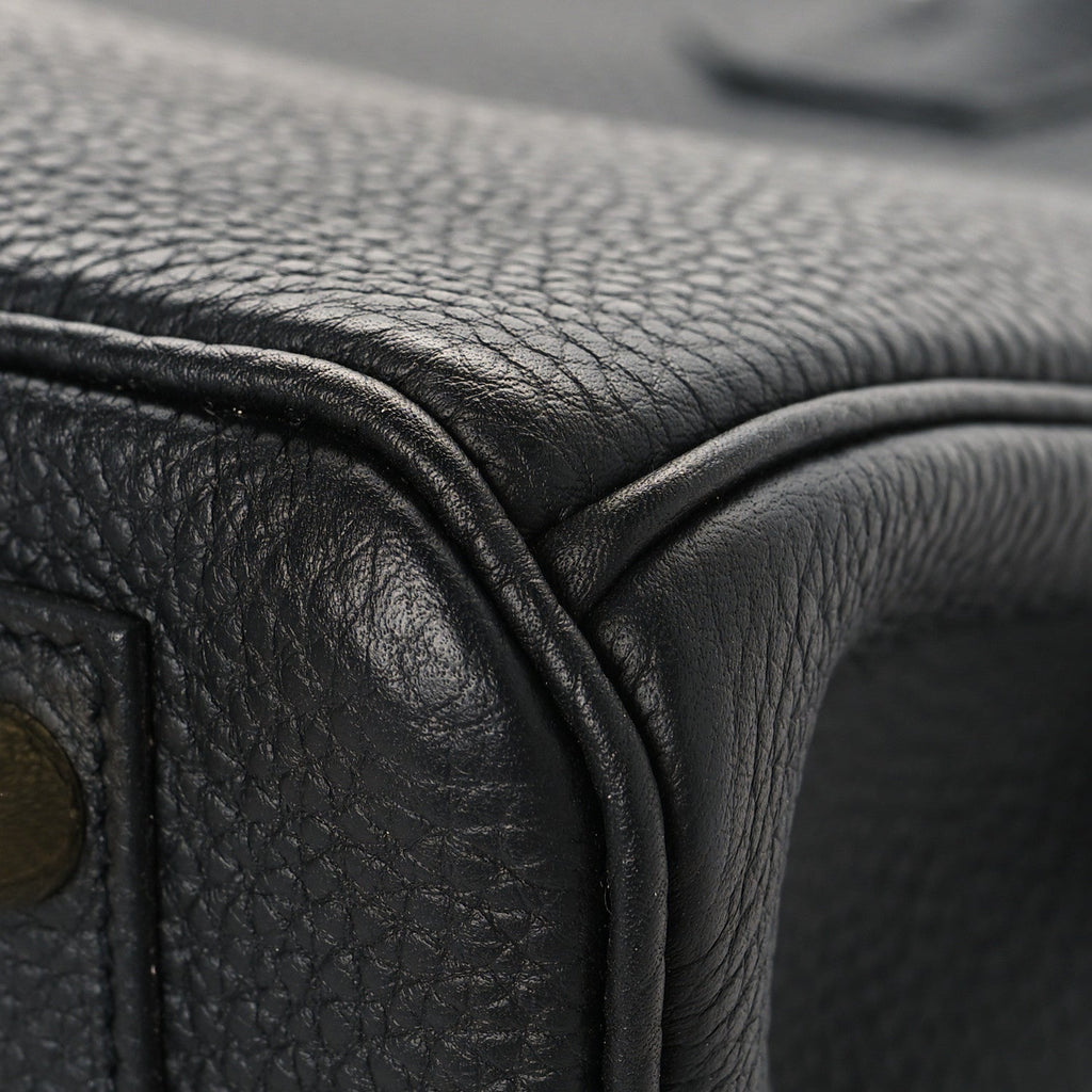 Togo Birkin 30 Black