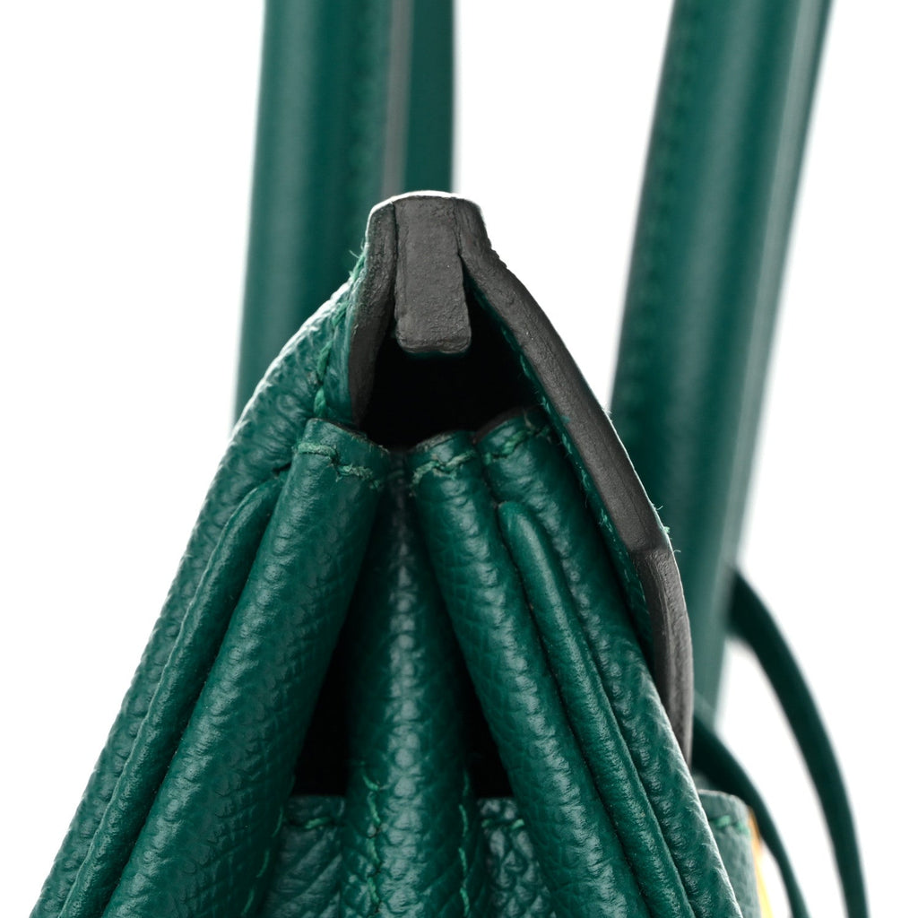 Epsom Birkin 30 Malachite