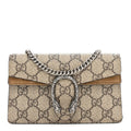 GG Supreme Monogram Super Mini Dionysus Shoulder Bag Taupe