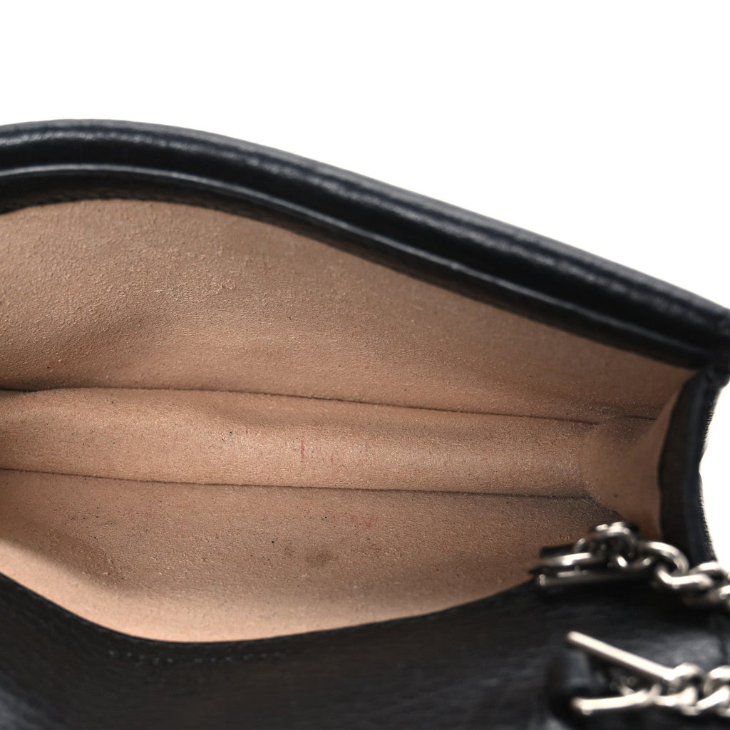 Calfskin Super Mini Dionysus Shoulder Bag Black