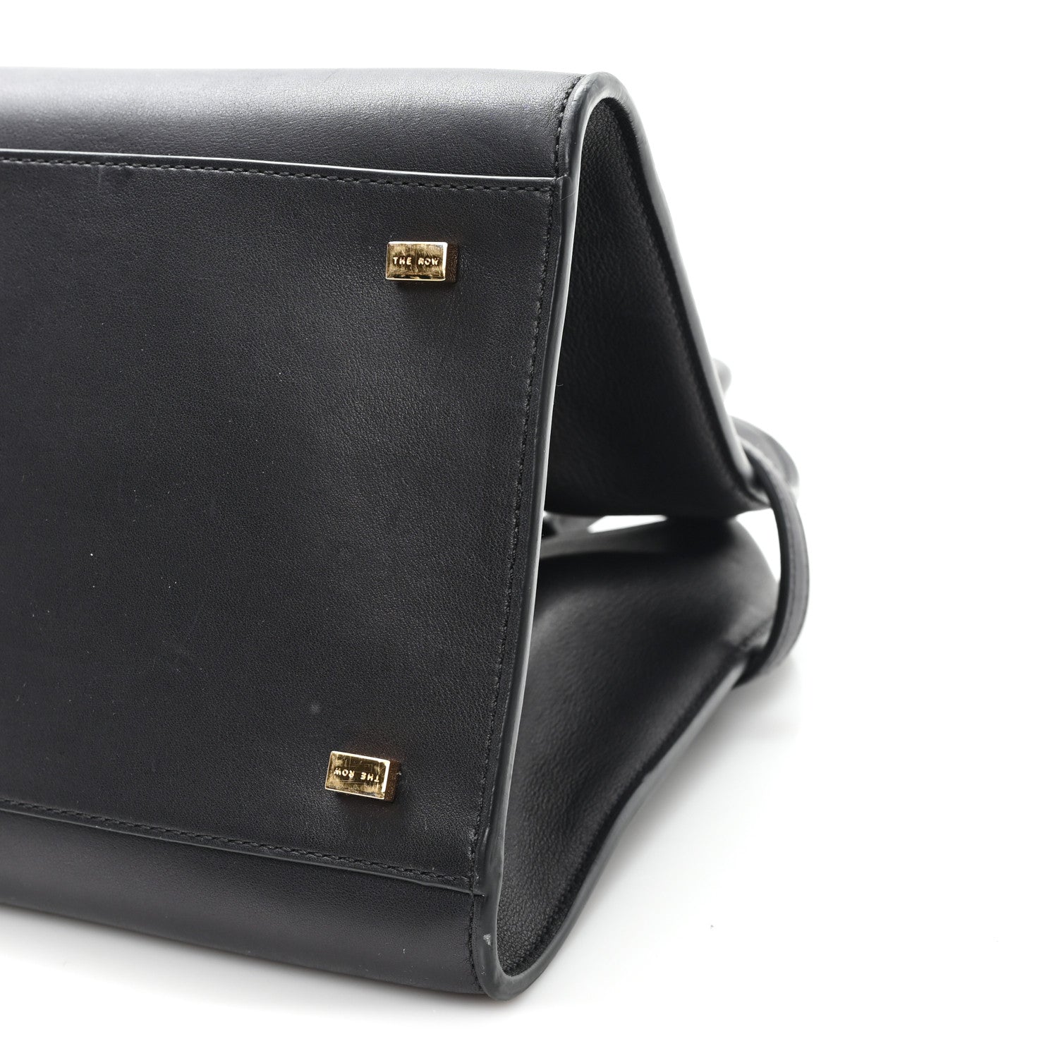 Polished Saddle Calfskin Soft Margaux 12 Black