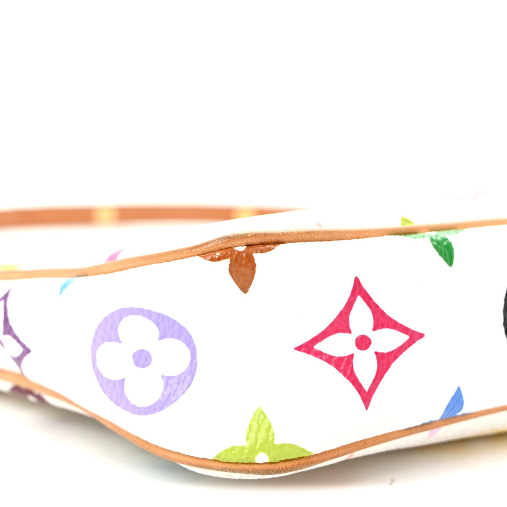 Monogram Multicolor Pochette Accessories White