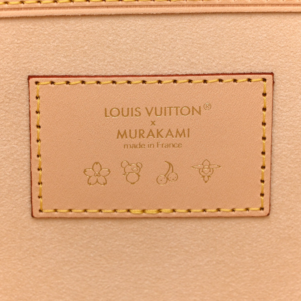 LV X TM Monogram Multicolor Neverfull MM White