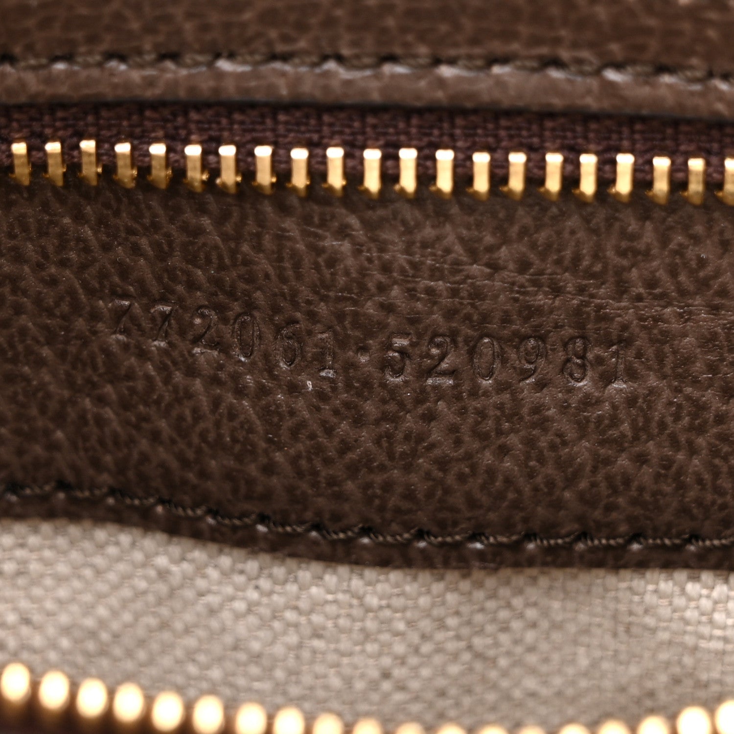 GG Supreme Monogram Web Small Ophidia Top Handle Bag Beige Ebony