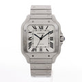 Stainless Steel 39.8mm Santos De Cartier Automatic Watch