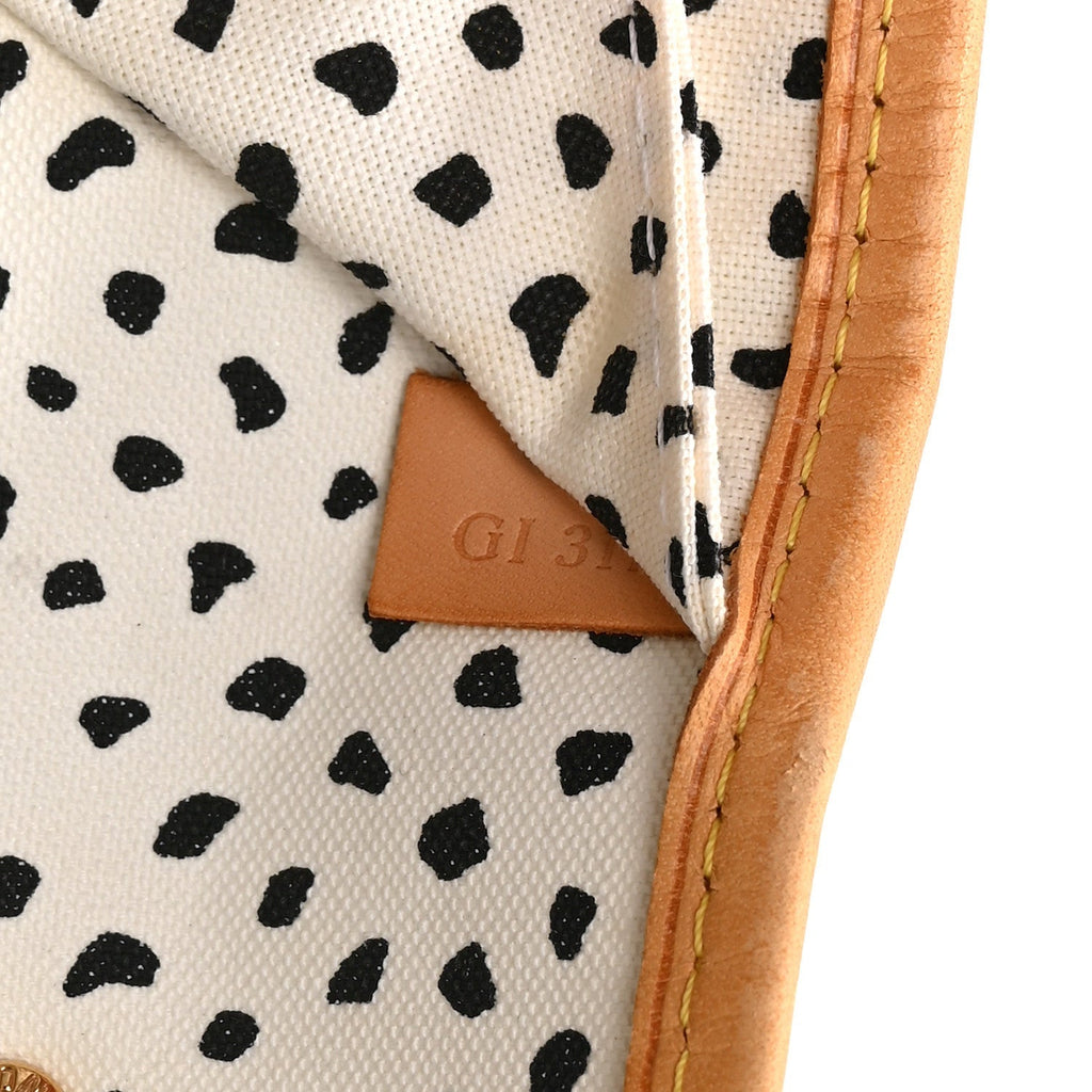 Monogram Kusama Waves Neverfull MM White