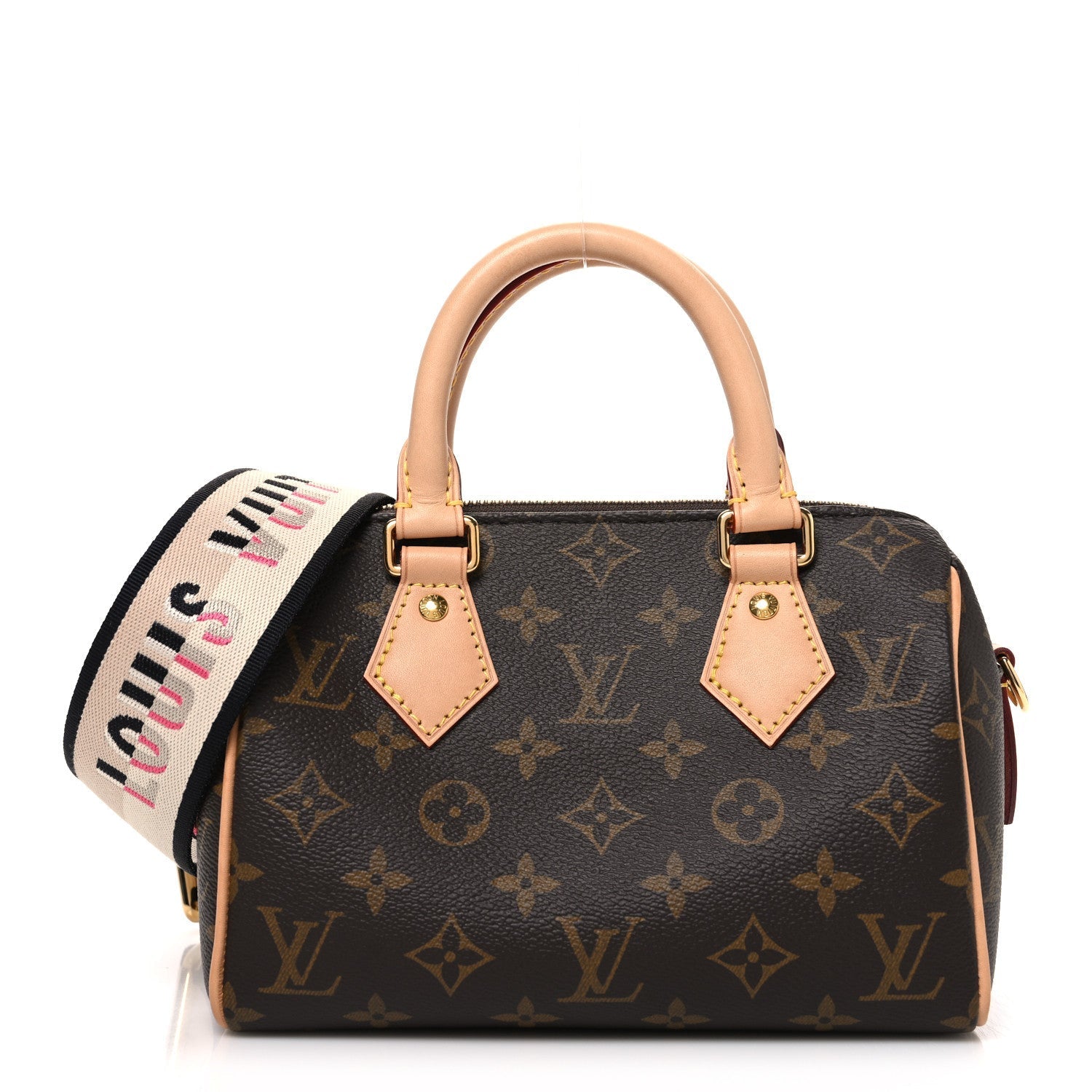 Monogram Speedy Bandouliere 20 Black