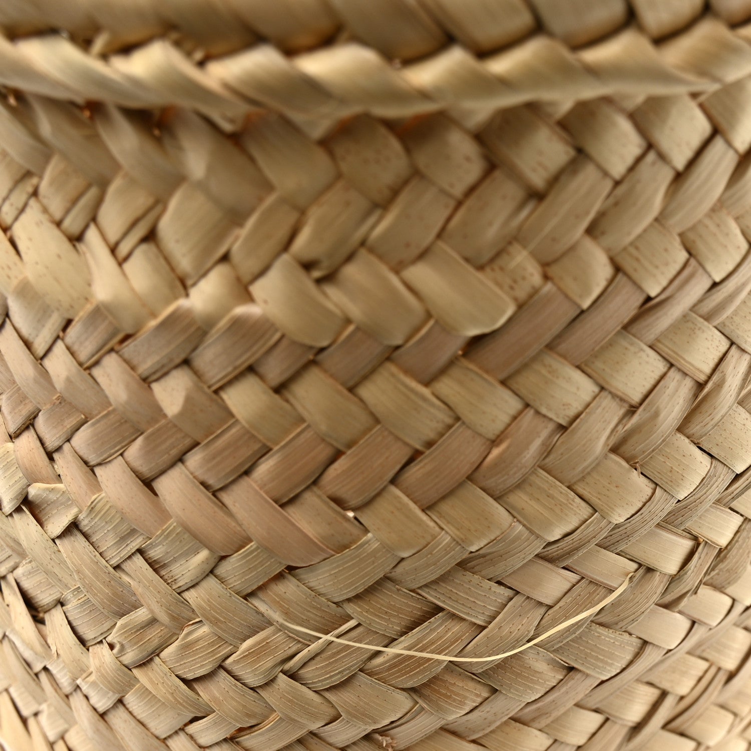 Raffia Basket Tote Bag Natural Tan