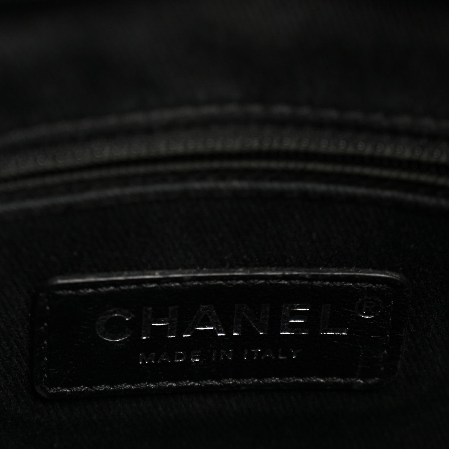Canvas Deauville Drawstring Bucket Bag Black