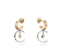 Chanel Number 5 Diamond Earrings