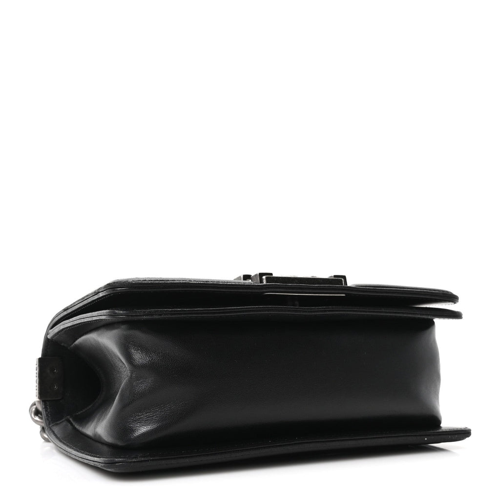 Galuchat Stingray Small Boy Flap Black