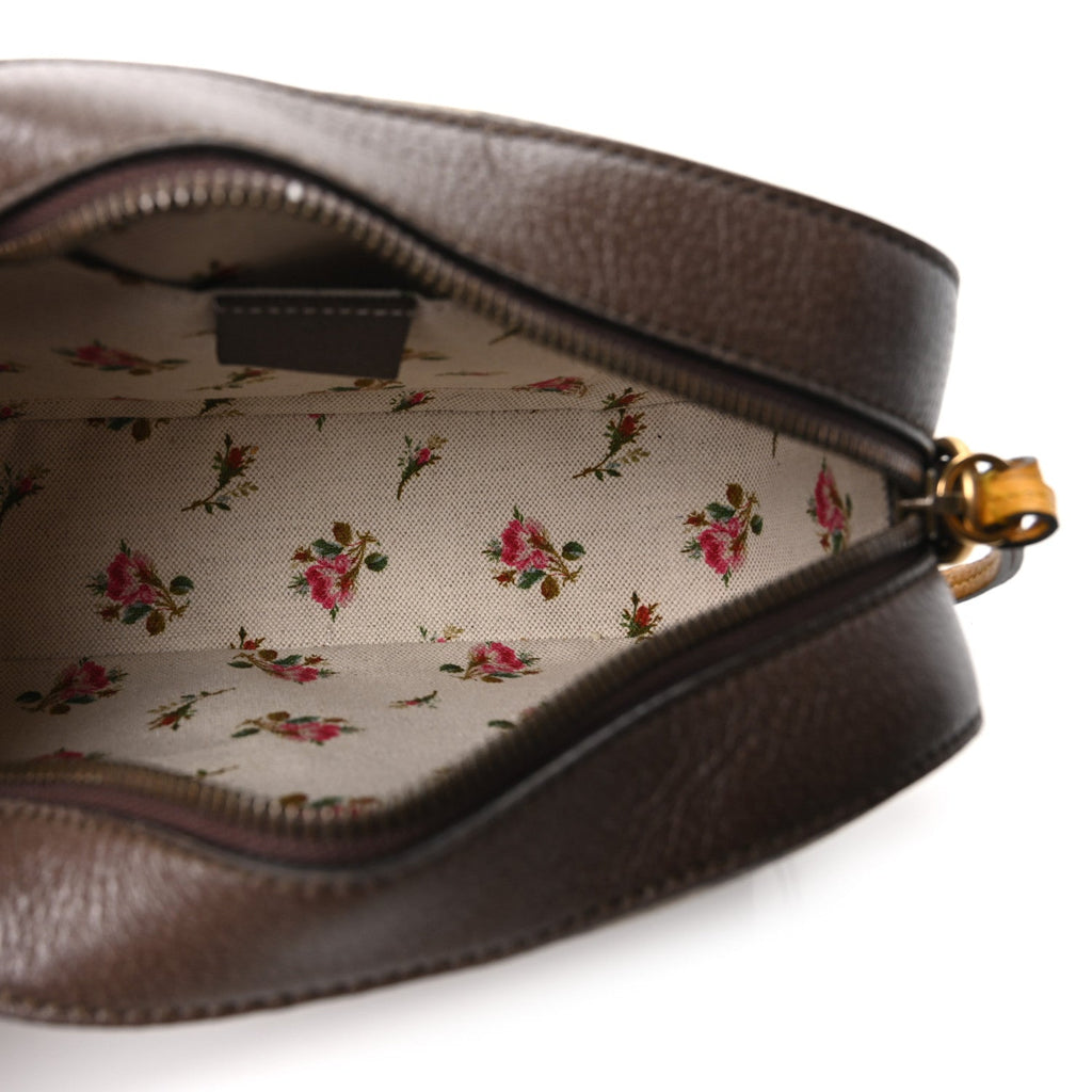 GG Supreme Monogram Web Neo Vintage Shoulder Bag Beige New Acero Crop