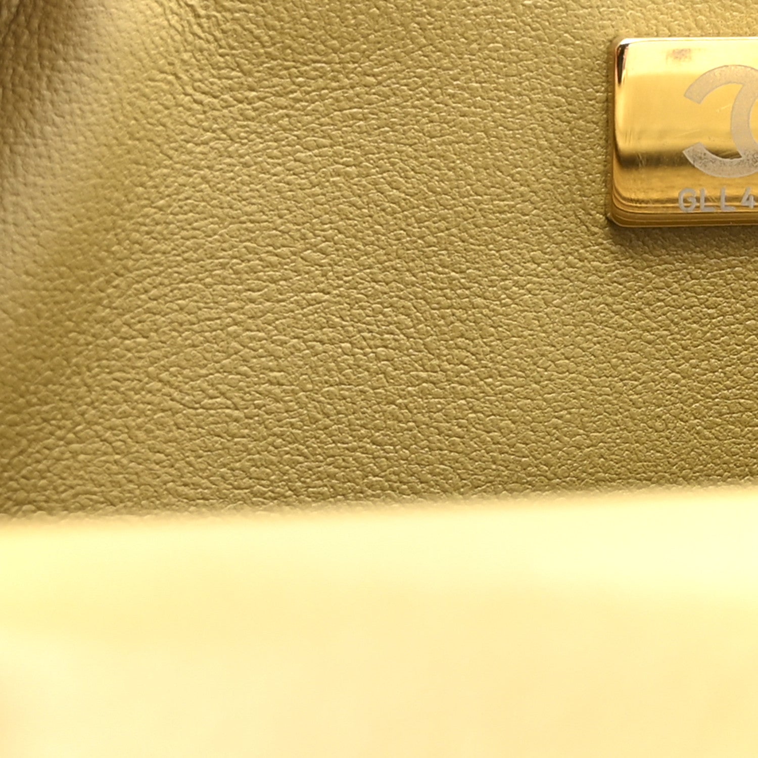 Aged Calfskin Quilted 2.55 Reissue 224 Flap  Khaki