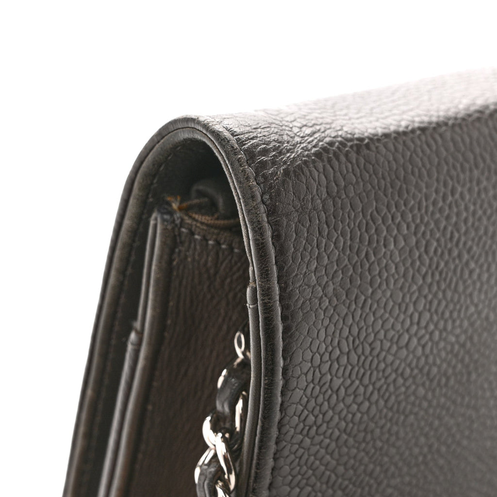 Caviar Timeless CC Wallet on Chain WOC Grey