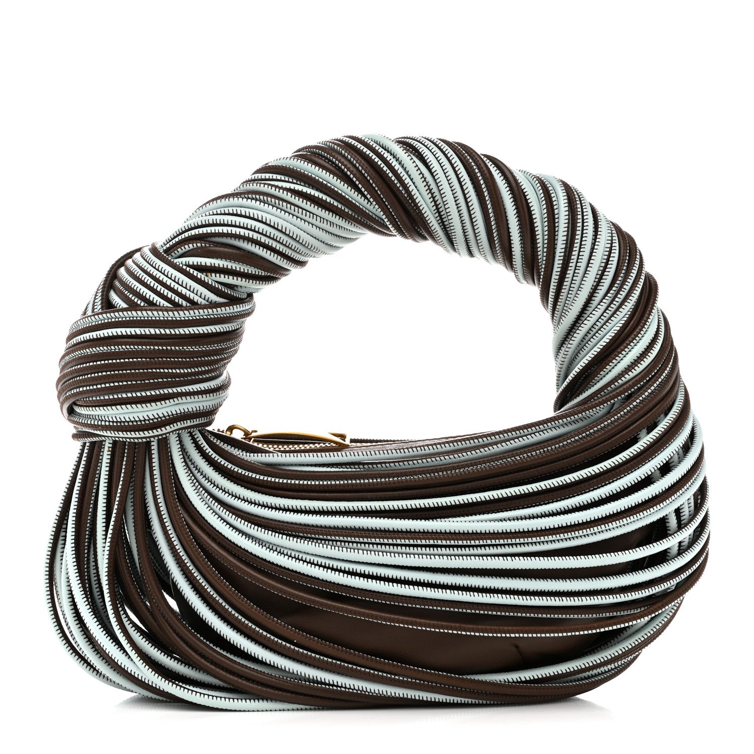 Tubular Lambskin Mini Jodie Pale Blue Fondant