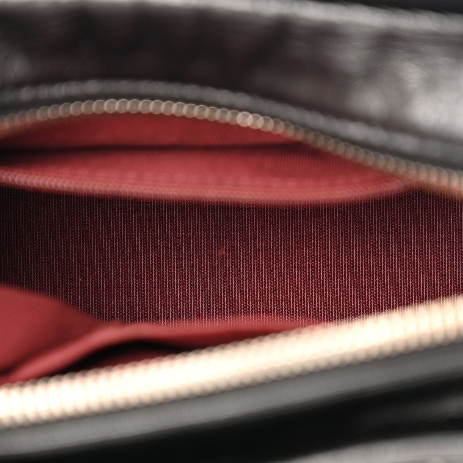 Tweed Calfskin Small Gabrielle Hobo Black White
