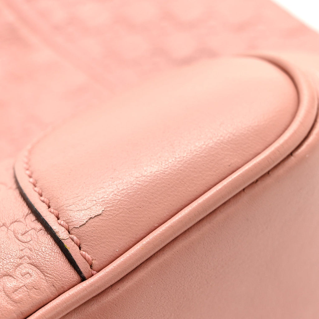 Microguccissima Small Bree Tote Soft Pink