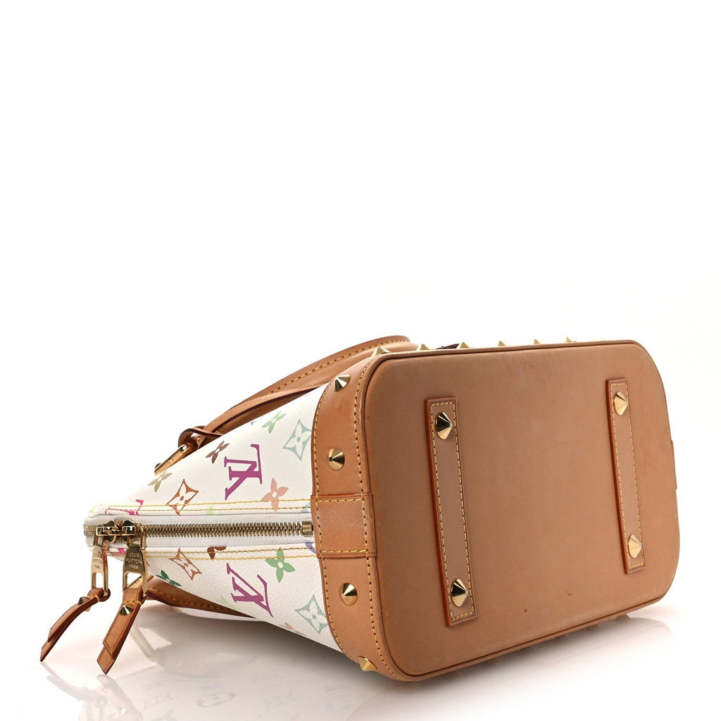 Monogram Multicolor Alma PM White