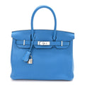 Togo BIRKIN 30 Bleu Zanzibar