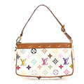 Monogram Multicolor Pochette Accessories White