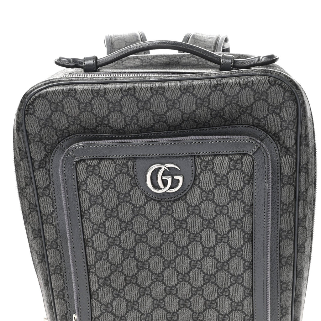 GG Supreme Monogram Ophidia Backpack  Grey