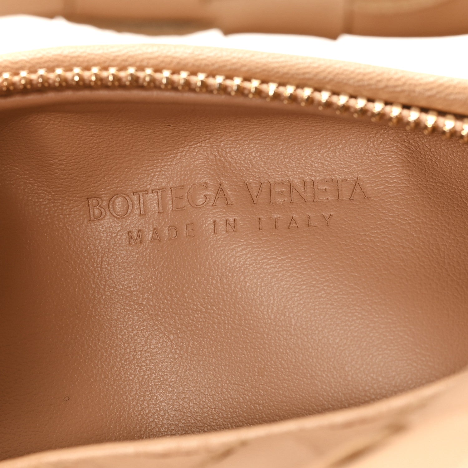 Nappa Intrecciato Mini Jodie Almond