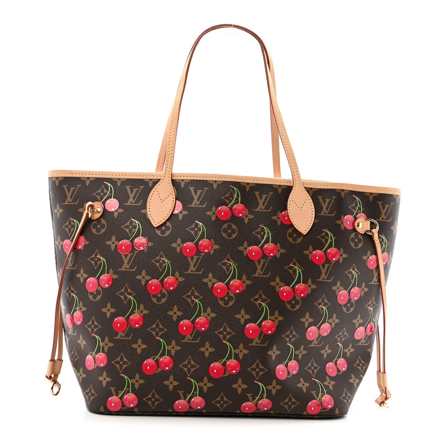 LV X TM Monogram Cerises Neverfull MM