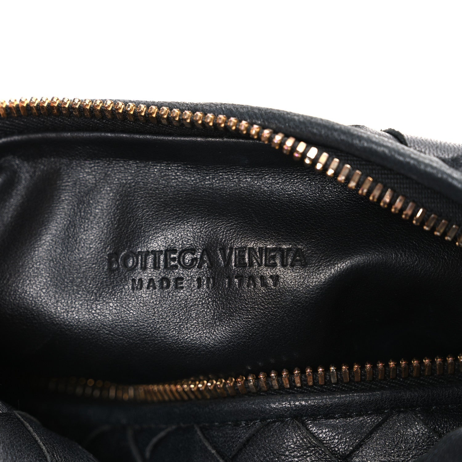 Nappa Intrecciato Mini Jodie Black