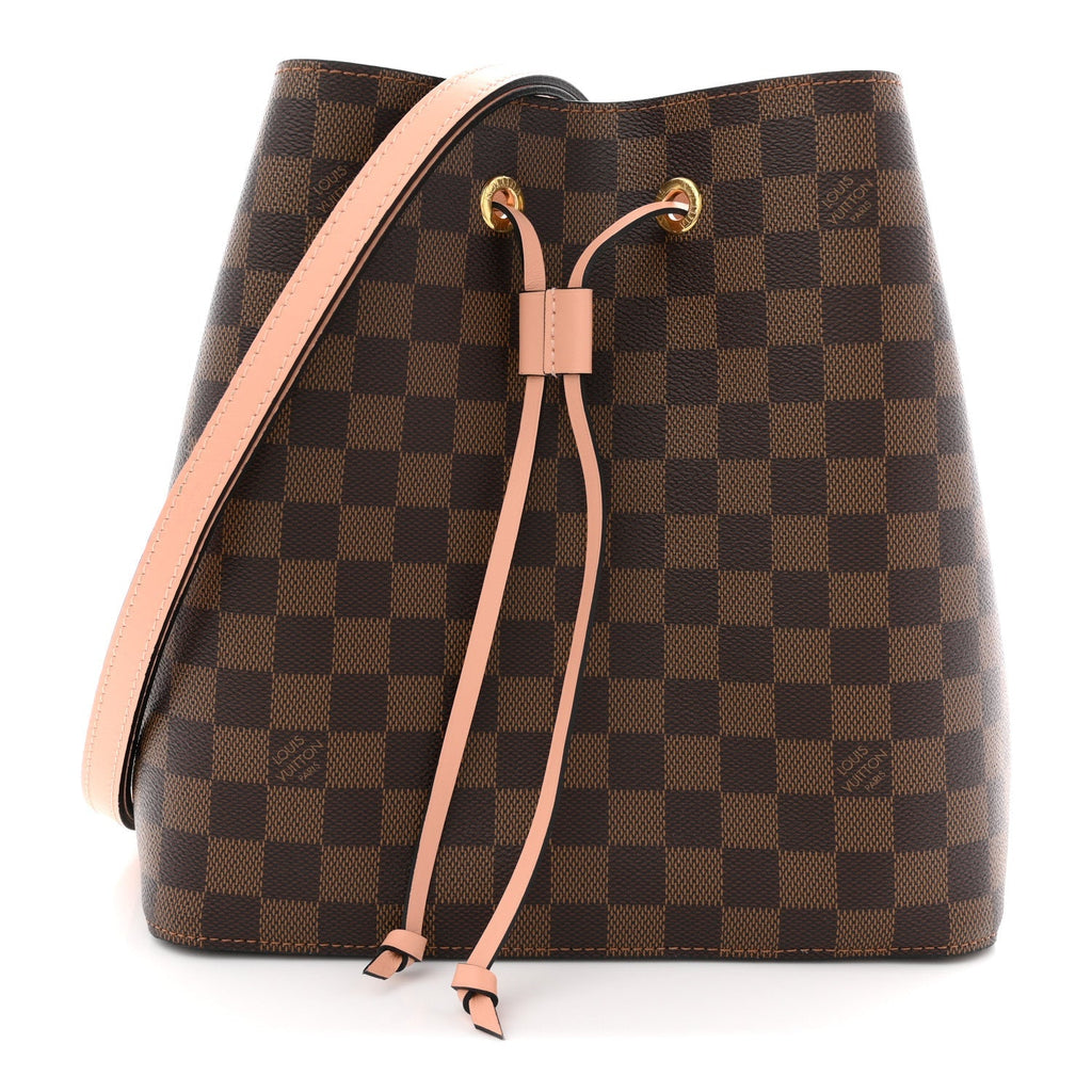 Damier Ebene Neonoe MM Venus Pink