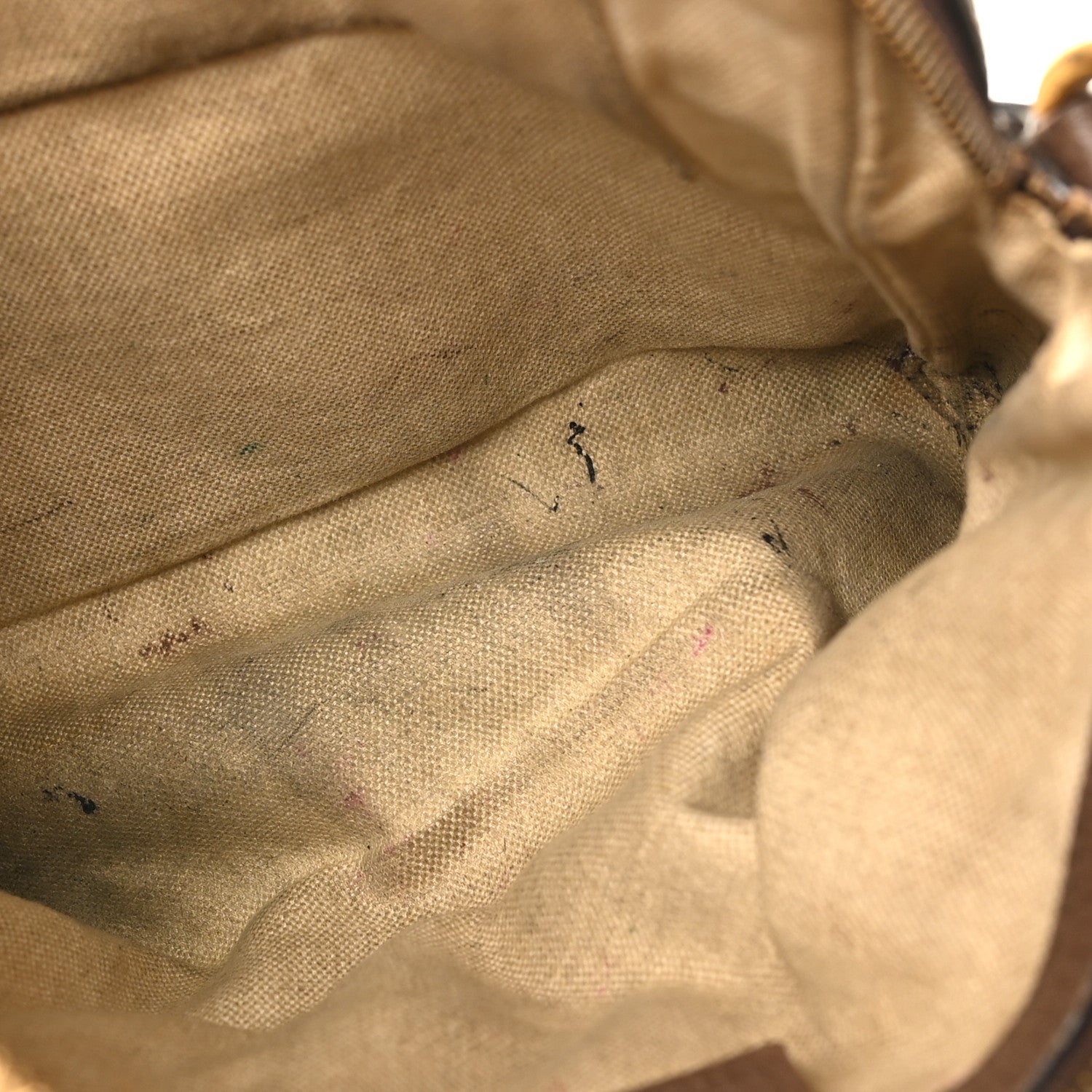 GG Supreme Monogram Web Small Ophidia Messenger Bag Brown