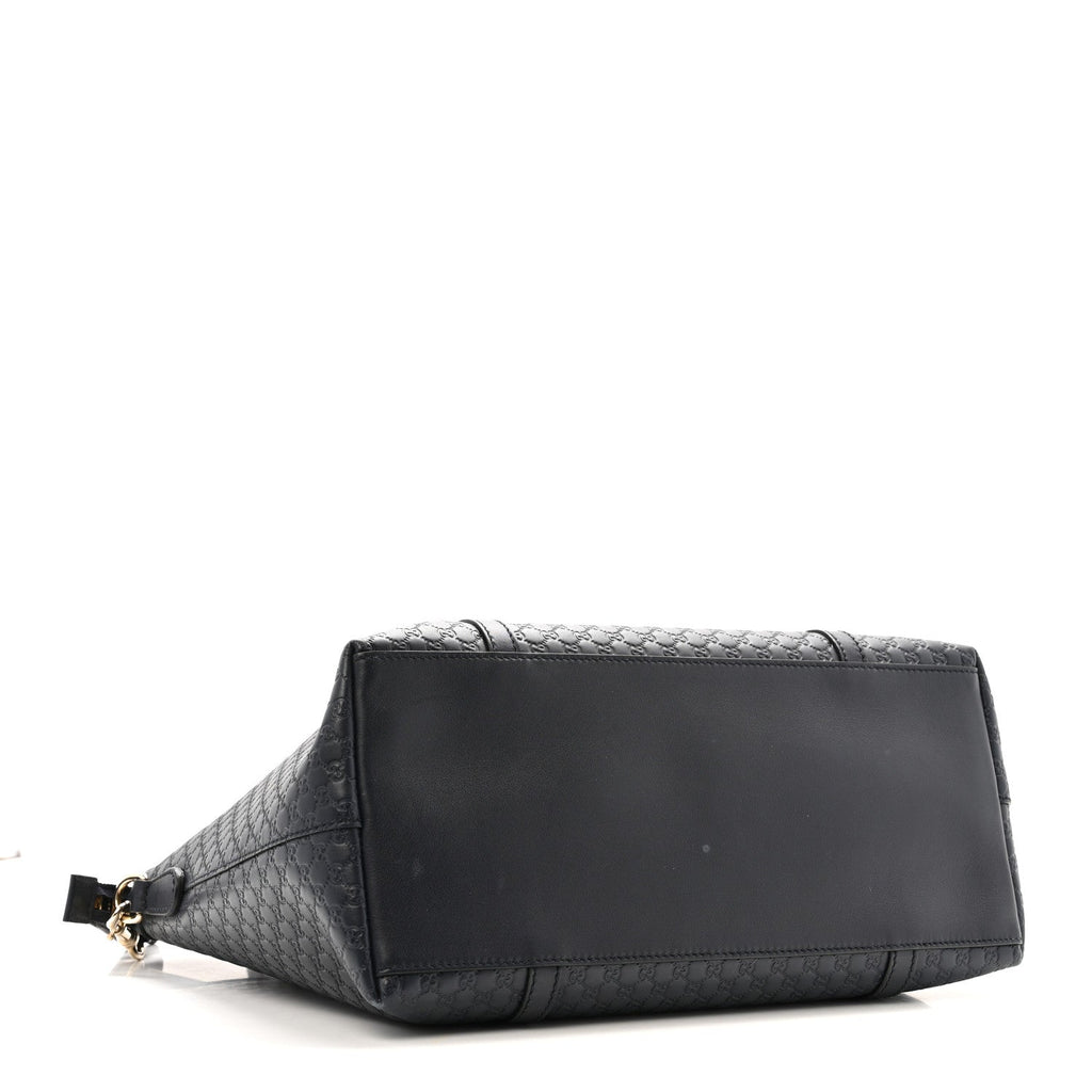 Soft Microguccissima Dome Satchel Navy