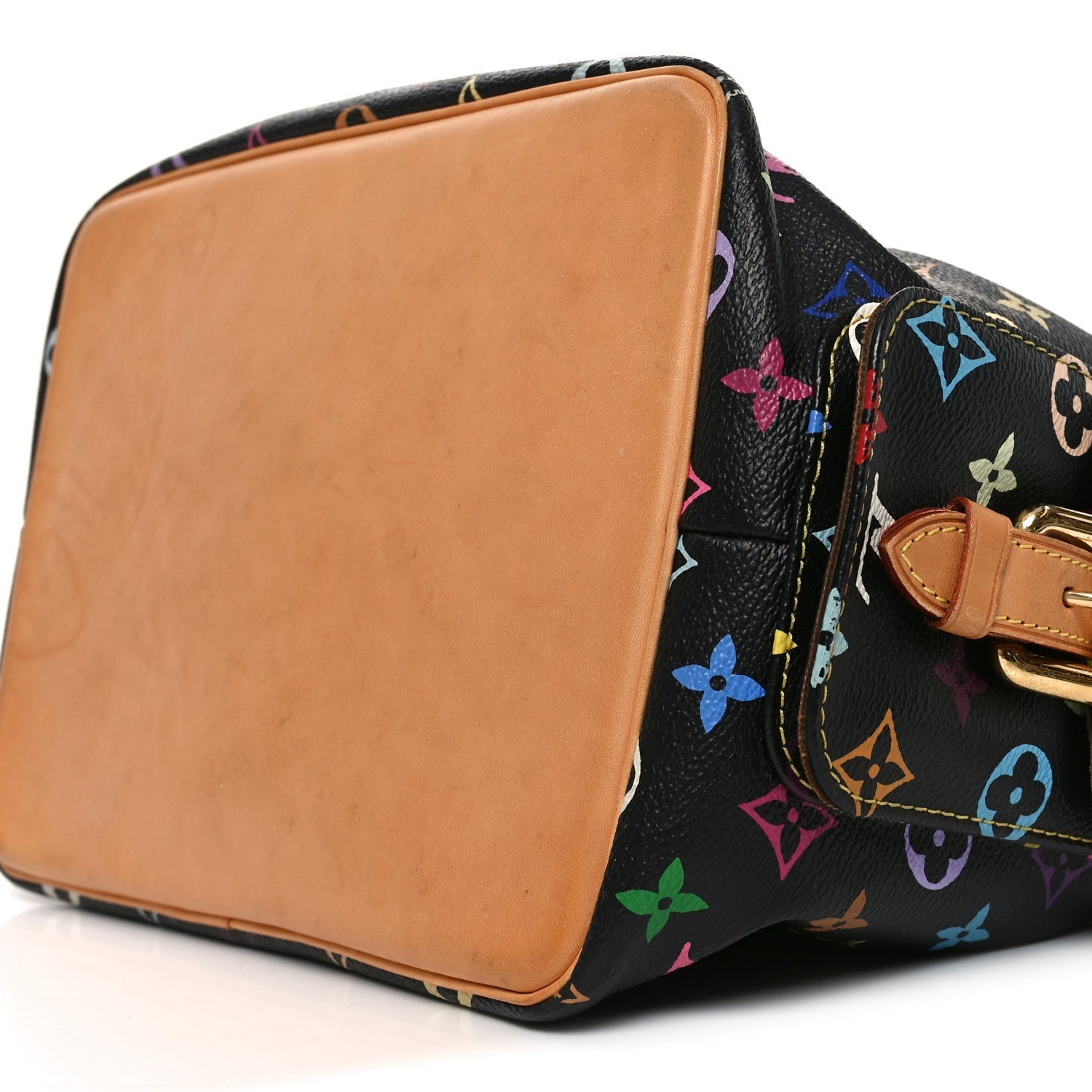 Monogram Multicolor Petit Noe Black
